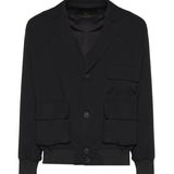 Bomber Leonard in misto lana LEONARD NERO GIULIANO GALIANO 