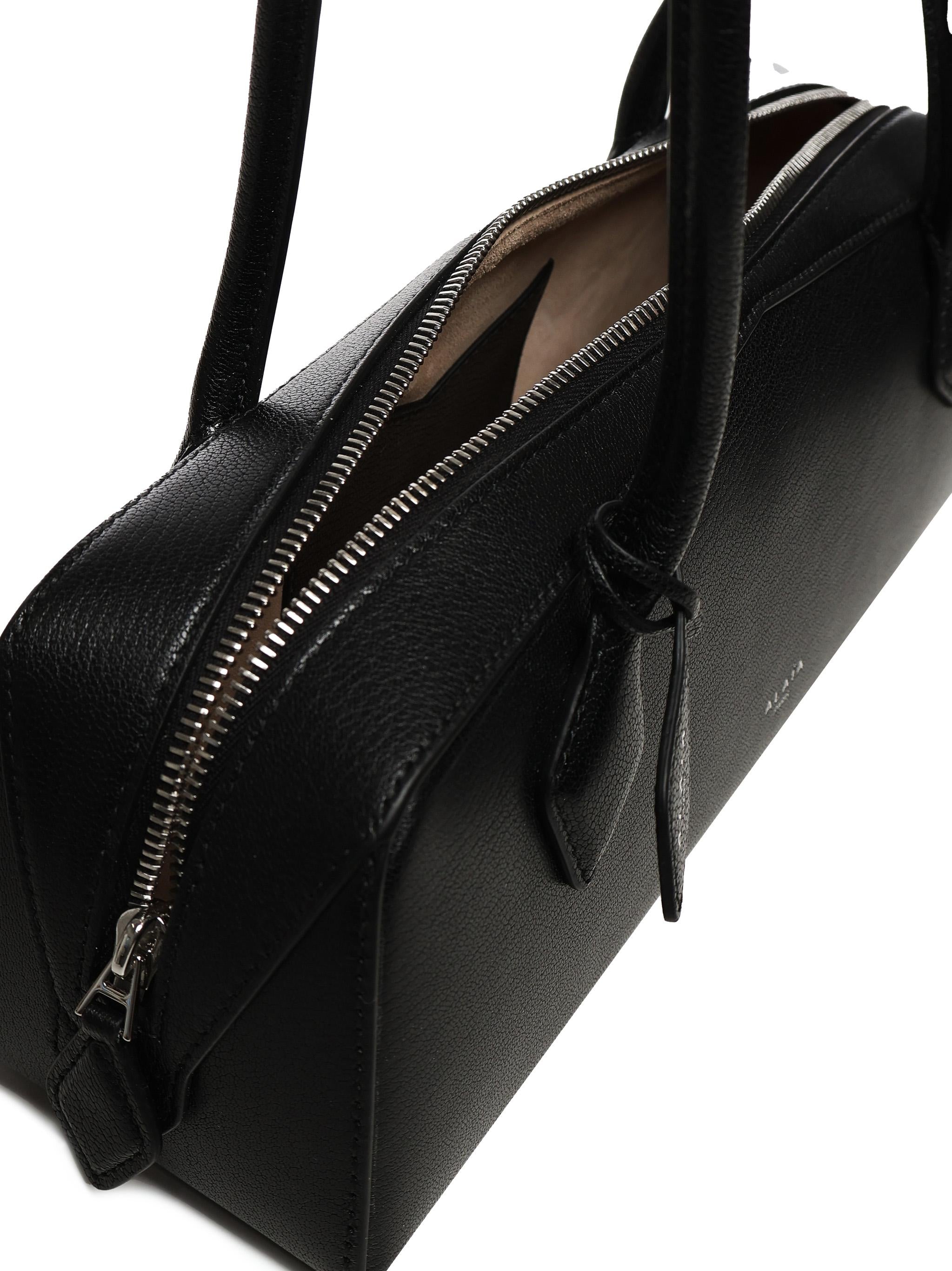 Borsa Le Teckel media in pelle AA1S06033CA212 999 ALAIA 