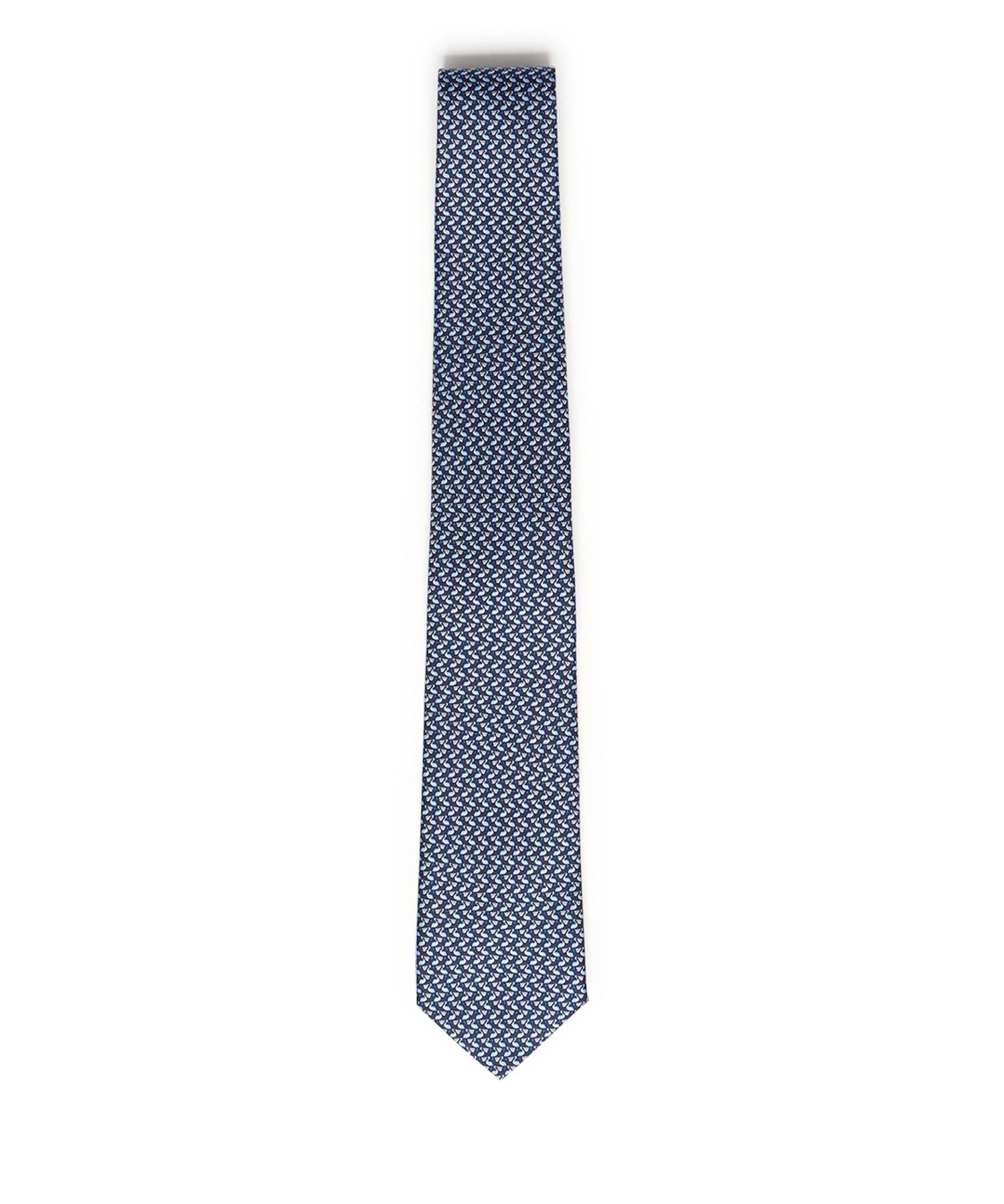 Cravatta in seta con stampa 351314 788921001 FERRAGAMO 