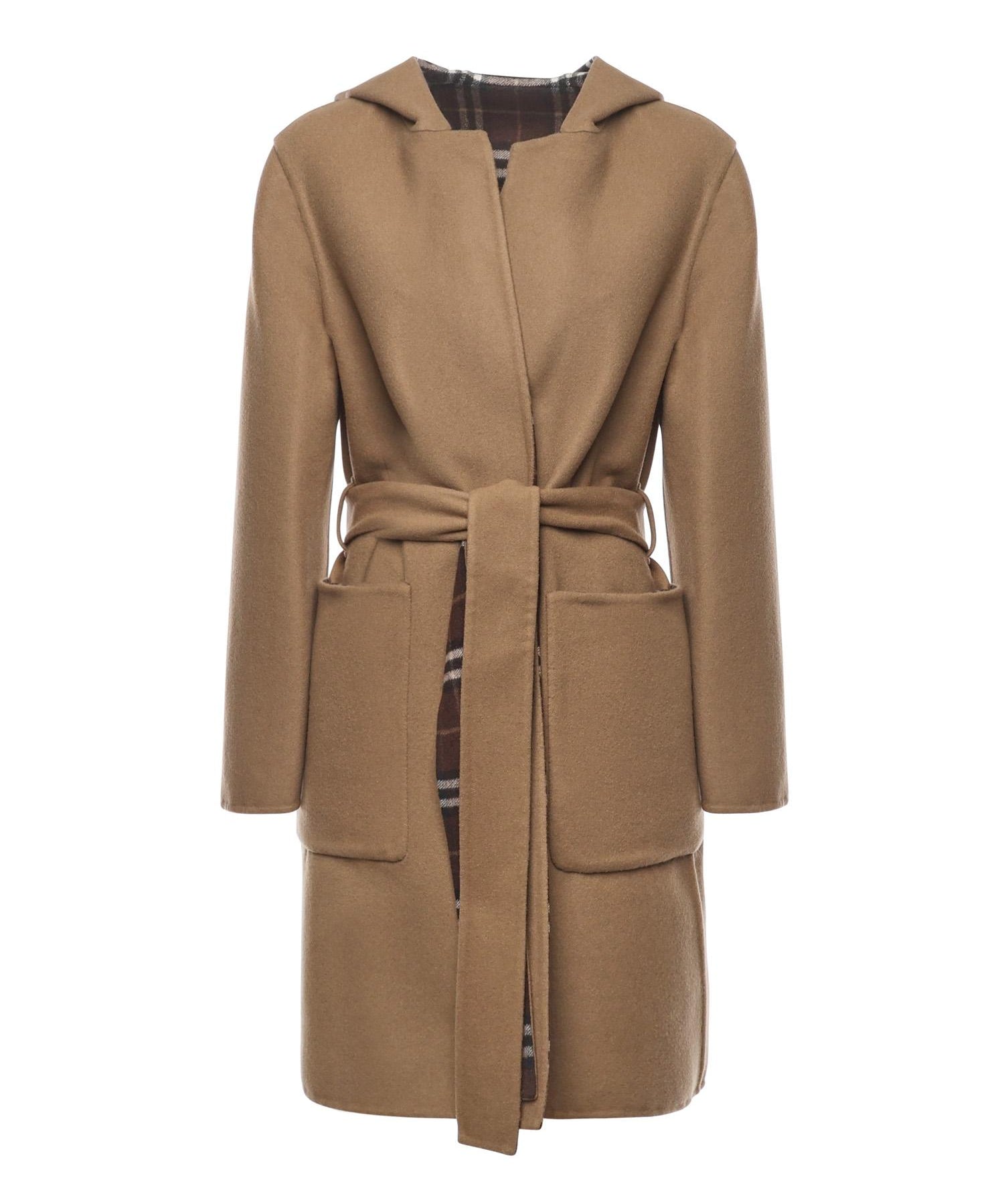 Cappotto reversibile in lana 8115663 C3928 BURBERRY 