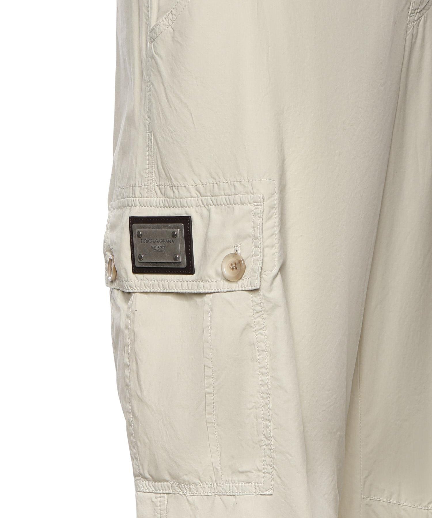 Pantaloni in popeline GV3OHT G8OW7M3969 DOLCE & GABBANA 