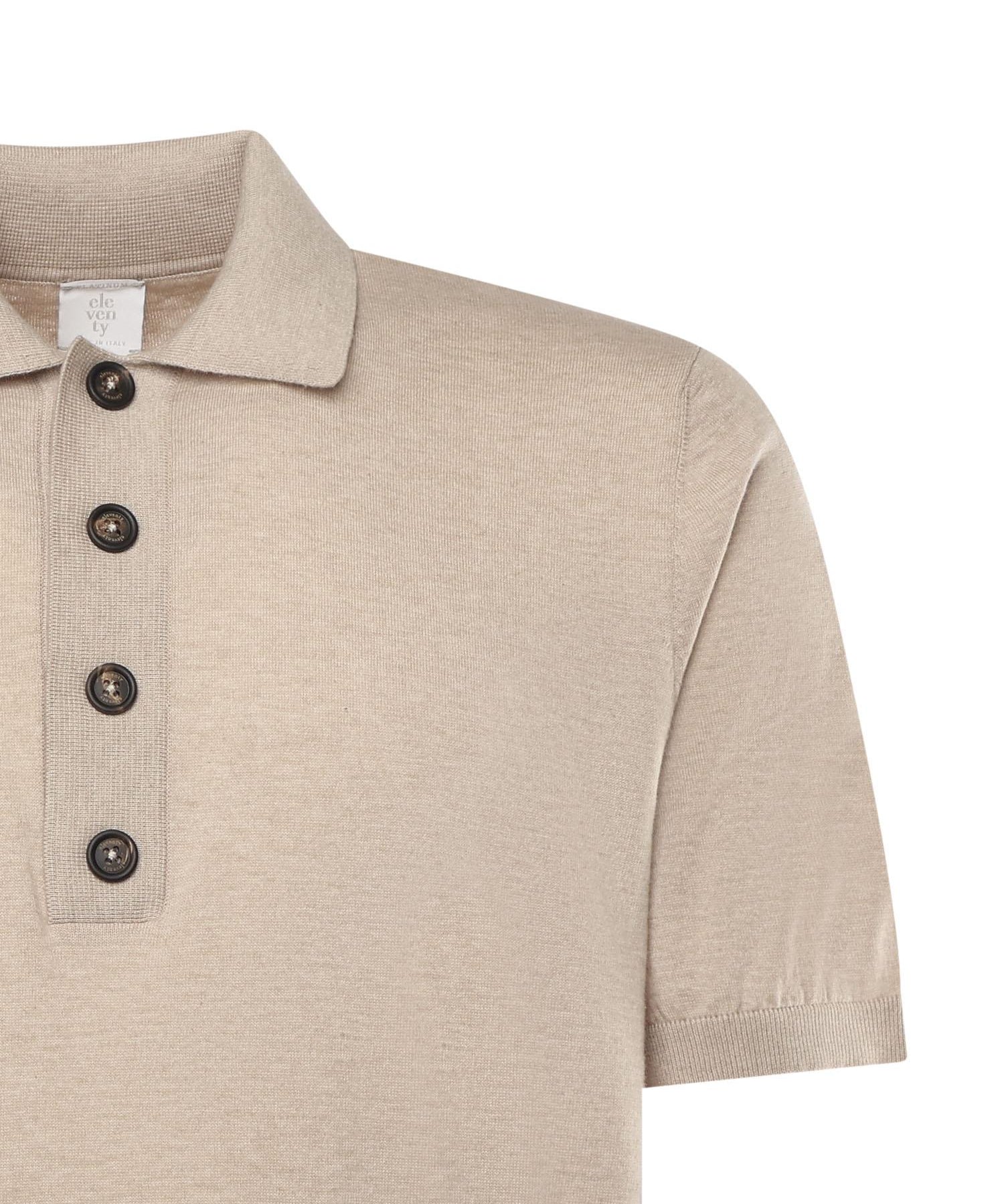 Polo in cotone e cashmere L76POLL10MAG0K007 02 ELEVENTY 