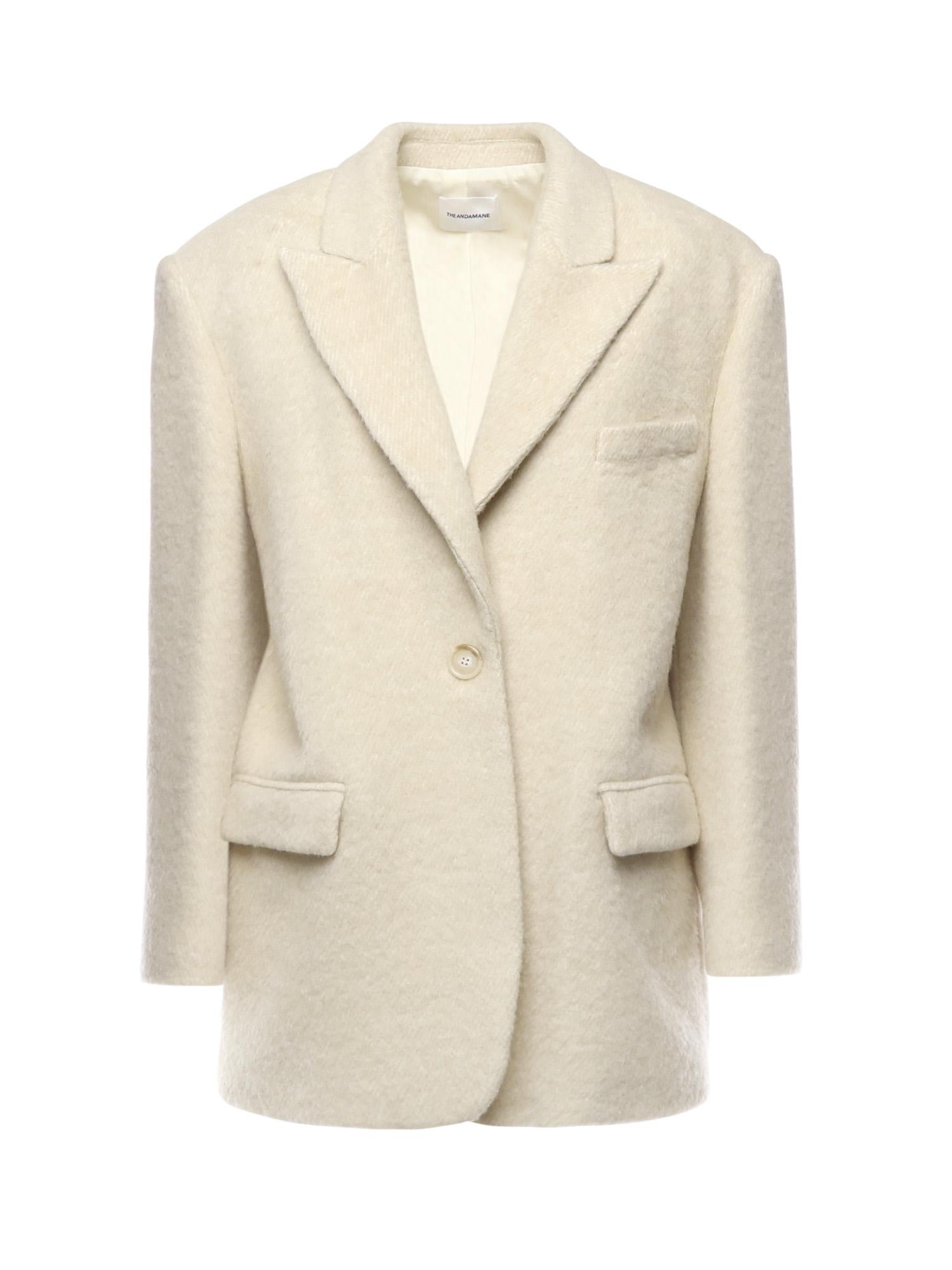 Blazer monopetto Teresa T182030B TNW047IVORY THE ANDAMANE 