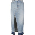 Gonna lunga in denim 104628 A2EAPJE PINKO 