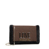 Borsa a tracolla con logo JC4388PP0NKH1 00A LOVE MOSCHINO 