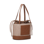 Borsa shopping Cat 73BS7OG02 CATNATURALE/CUOIO V° 73 