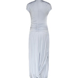 Abito midi con ruches<BR/> SS26167M BL SELF-PORTRAIT 