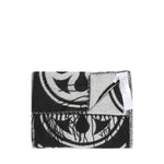 Sciarpa caroline jacquard 73SP8FT03 CAROLINENERO/BIANCO V° 73 