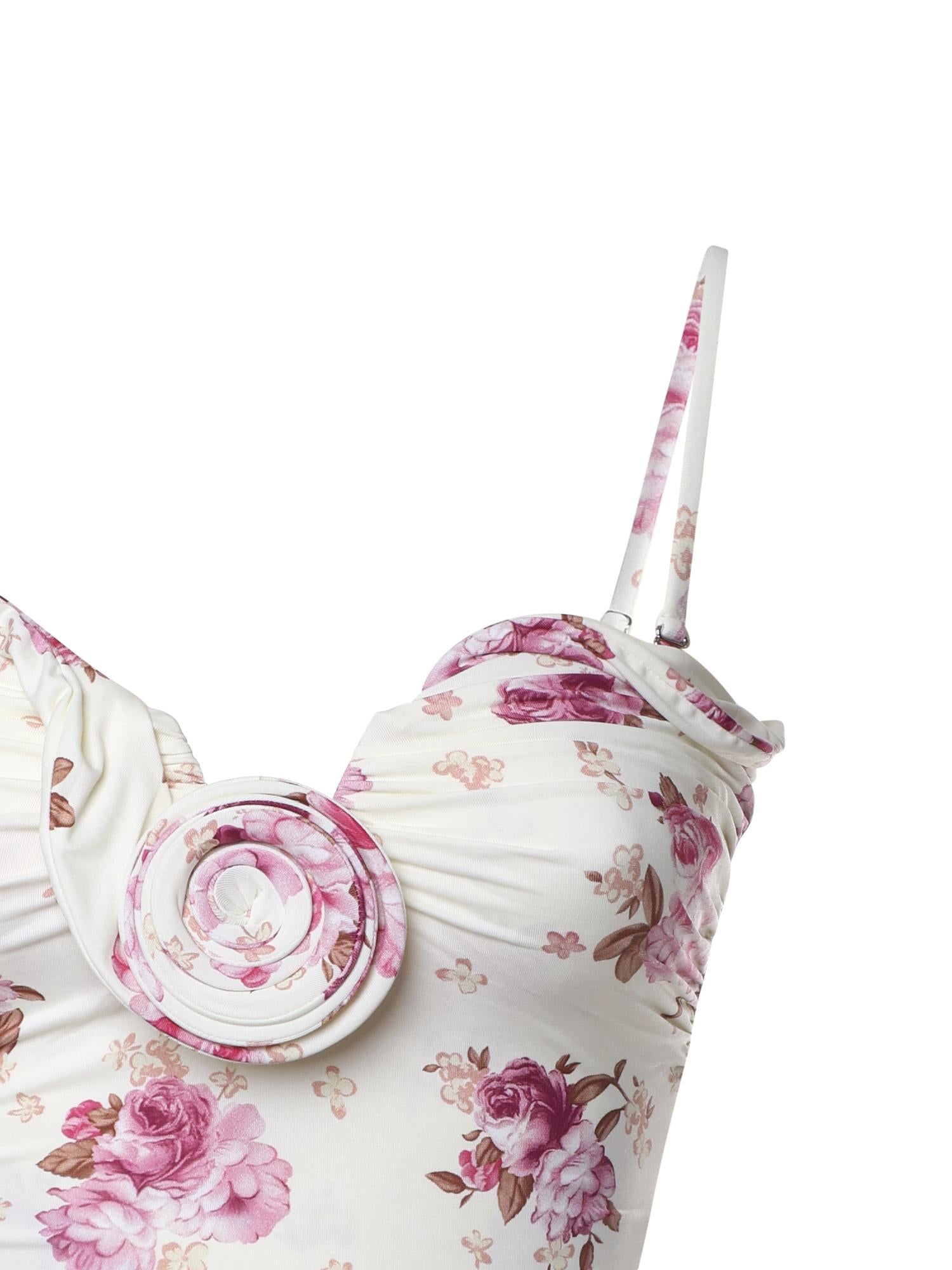 Costume da bagno con stampa floreale 607426  MAGDA BUTRYM 