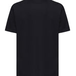 T-shirt girocollo in cotone AIGUE -BLU GIULIANO GALIANO 