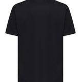 T-shirt girocollo in cotone AIGUE -BLU GIULIANO GALIANO 