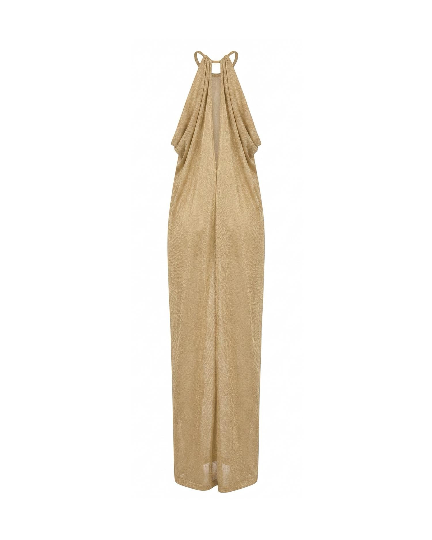 Abito lungo in lurex V0473125 0606 ALBERTA FERRETTI 