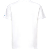 T-shirt Austin con ricamo e stampa AUS0001 05648H MC2 SAINT BARTH 