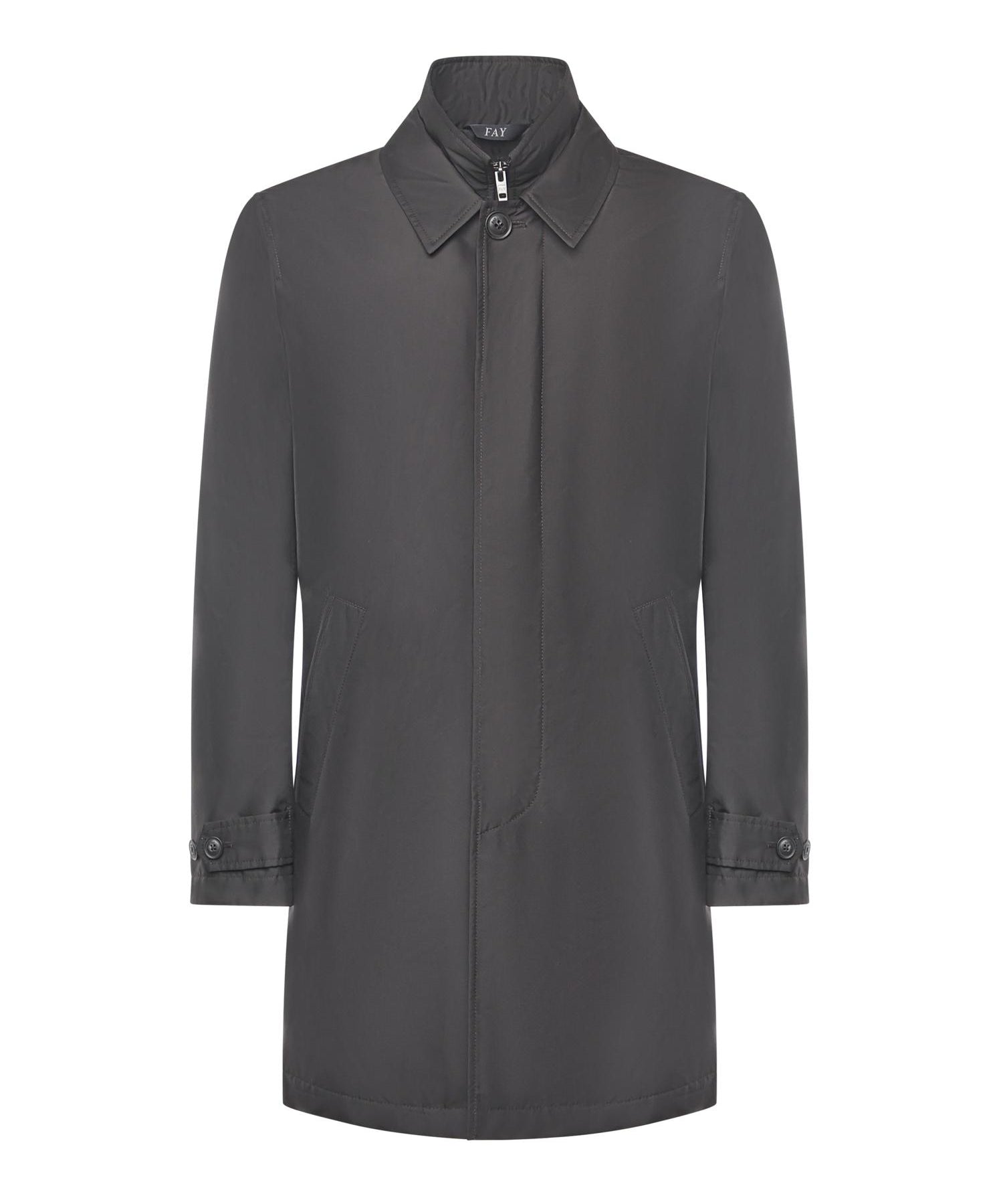 Morning coat in popeline tecnico NAM62510160AXX B999 FAY 