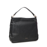 Borsa a spalla con logo BIBP9E502 NERO BIASIA 