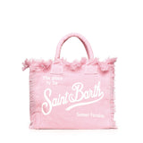 Borsa Vanity in lino con logo VANI022 00142L MC2 SAINT BARTH 