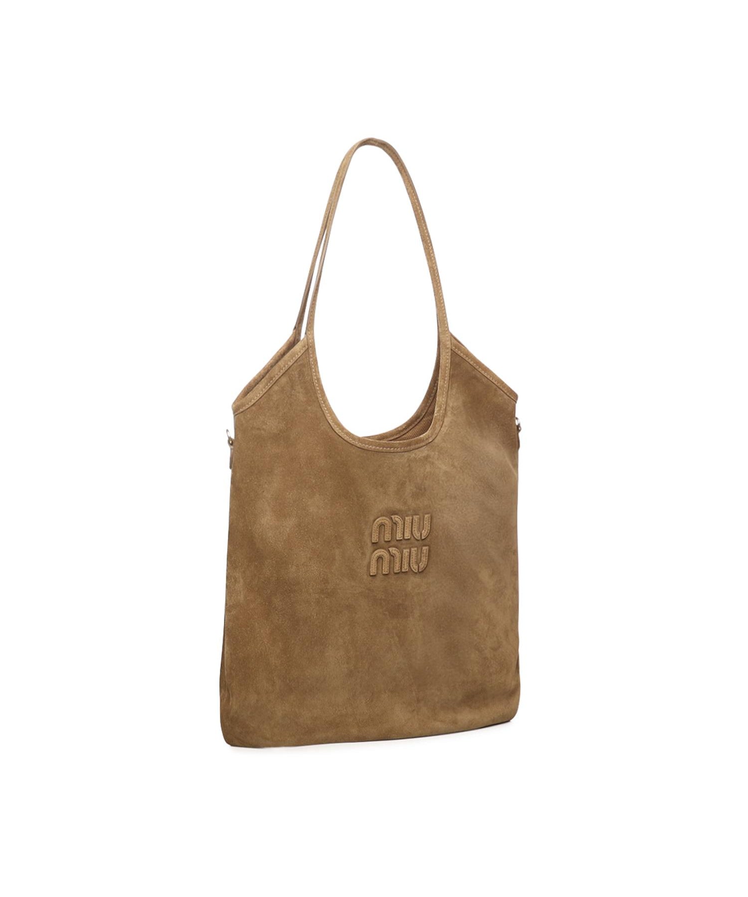 Borsa Ivy in pelle scamosciata 5BG231 2CSSF0393 MIU MIU 