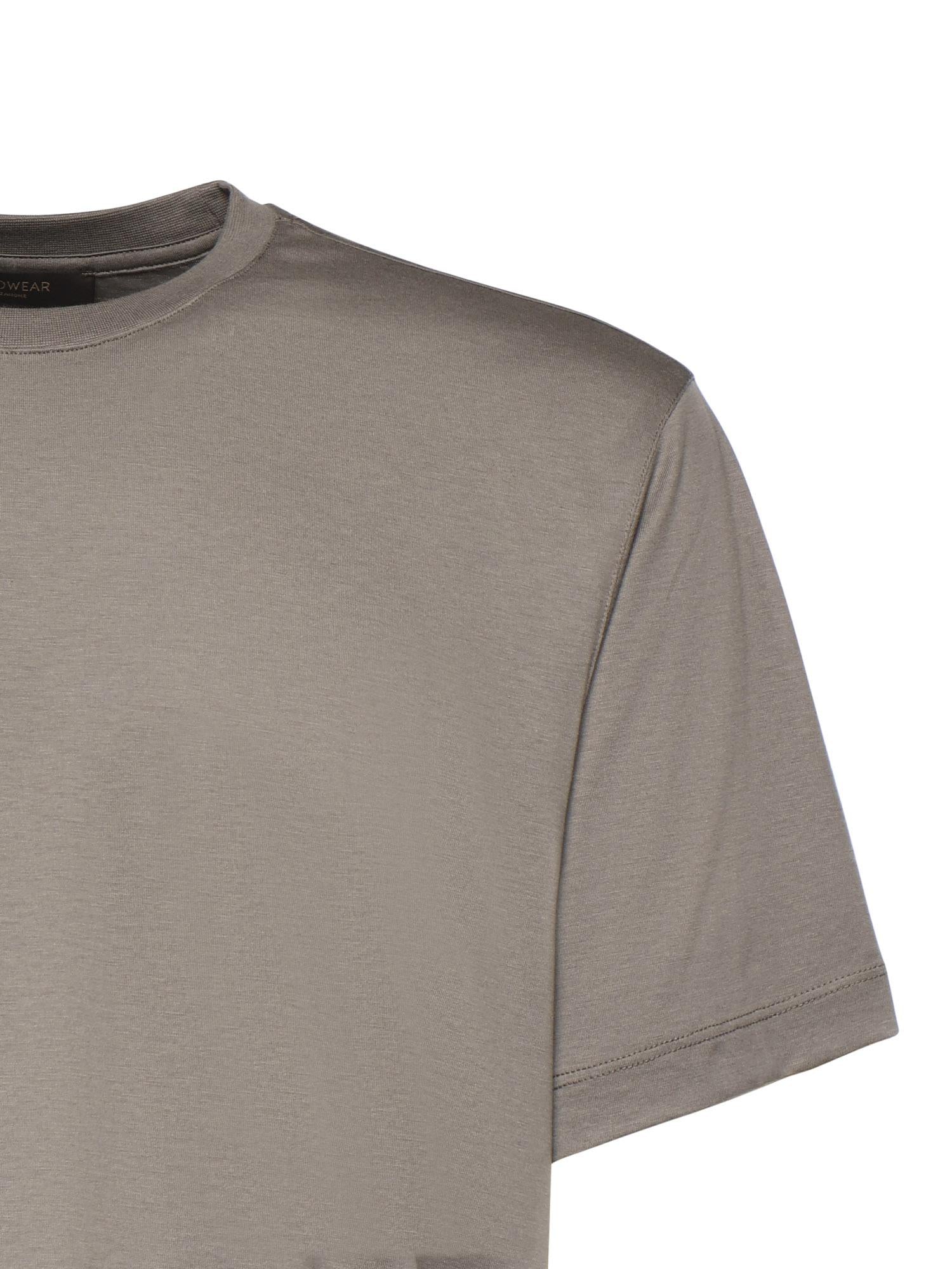 T-shirt in cotone e seta 810324 ZQ317Z0914 ZANONE 