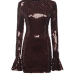 Abito mini in paillettes<BR/> 114614 2734 ROTATE 