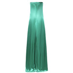 Abito lungo con nappina gioiello Circle Strass 80AAO447 N0695162 GENNY 