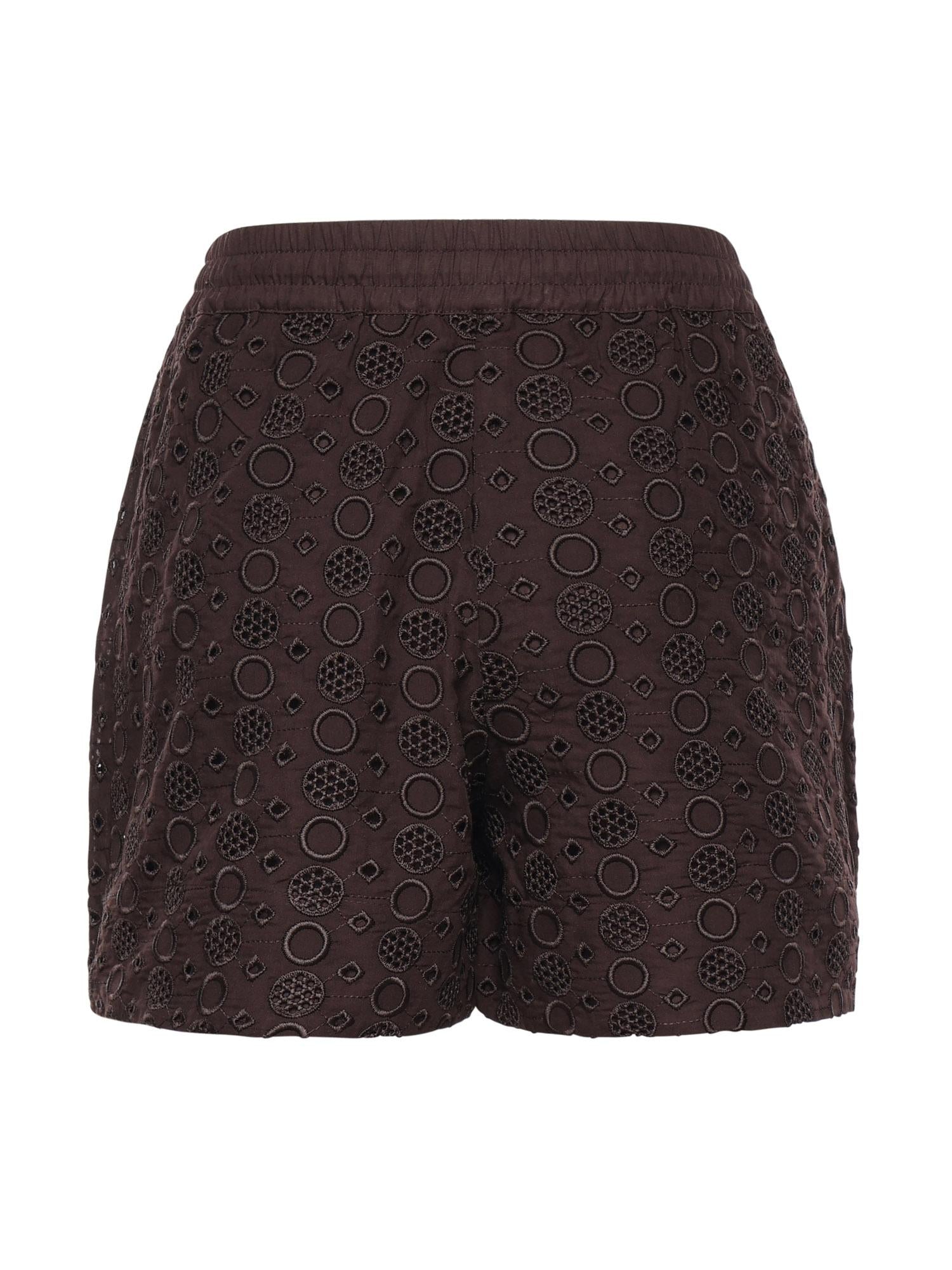 Shorts Liz con ricamo sangallo 106223 A35PM28 PINKO 