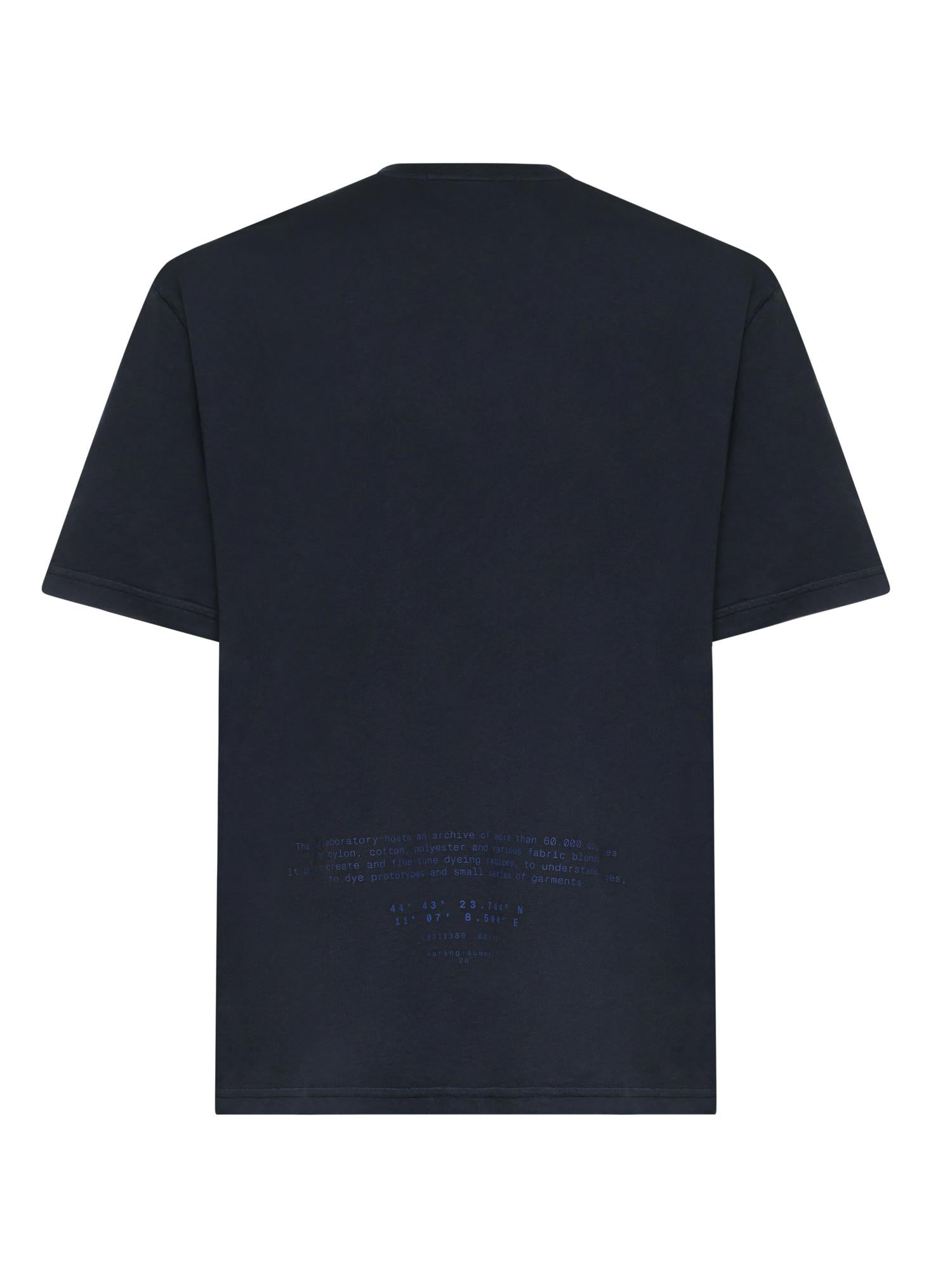 T-shirt con stampa 'All Around Compass' L1S152100001 S0362V0020 STONE ISLAND 