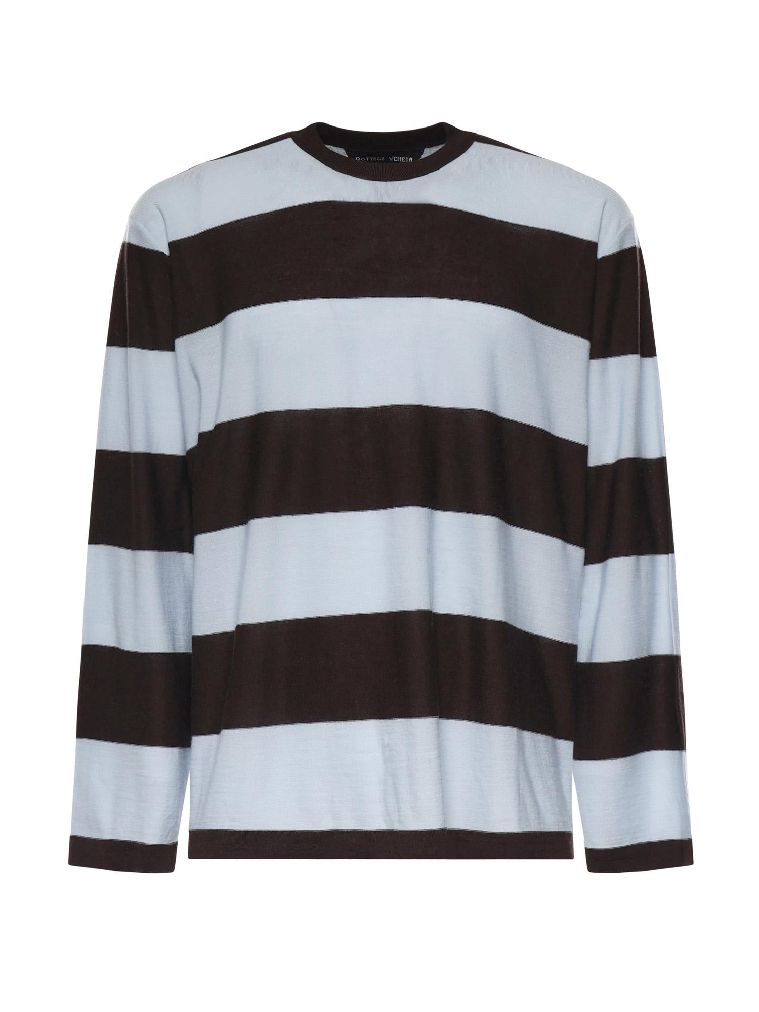 Maglia a righe in cashmere 861285 V4B702611 BOTTEGA VENETA 