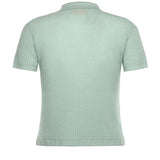 Polo Shrunken in cashmere W10111WF SEAGLASS GUEST IN RESIDENCE 