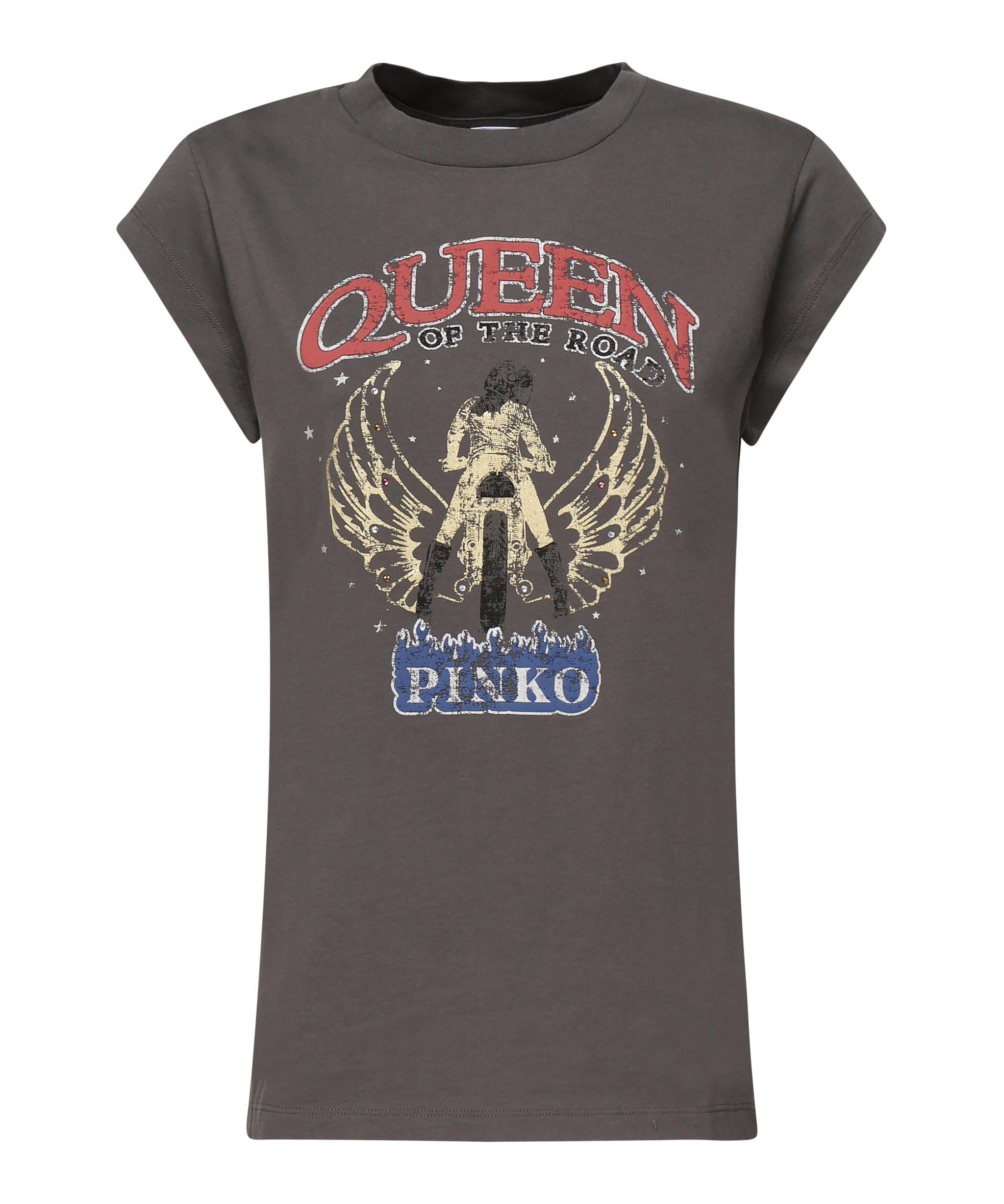 T-shirt con stampa 104603 A2DAI63 PINKO 