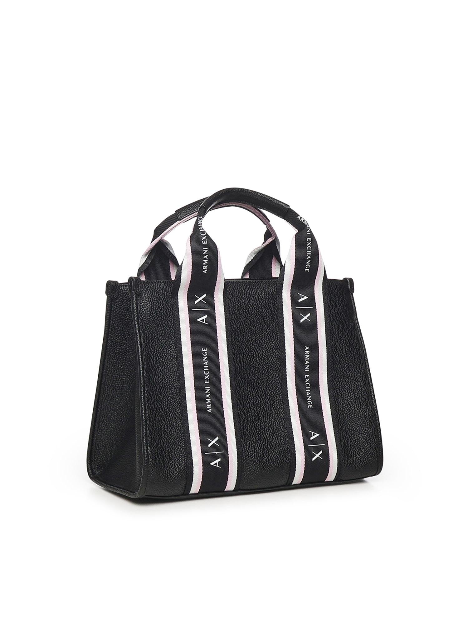 Borsa shopper con bande a contrasto XW000935 AF13685MC056 ARMANI EXCHANGE 