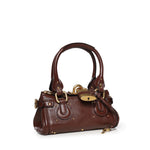 Borsa Paddington piccola in pelle granata CH26SS805P75 27M CHLOÉ 