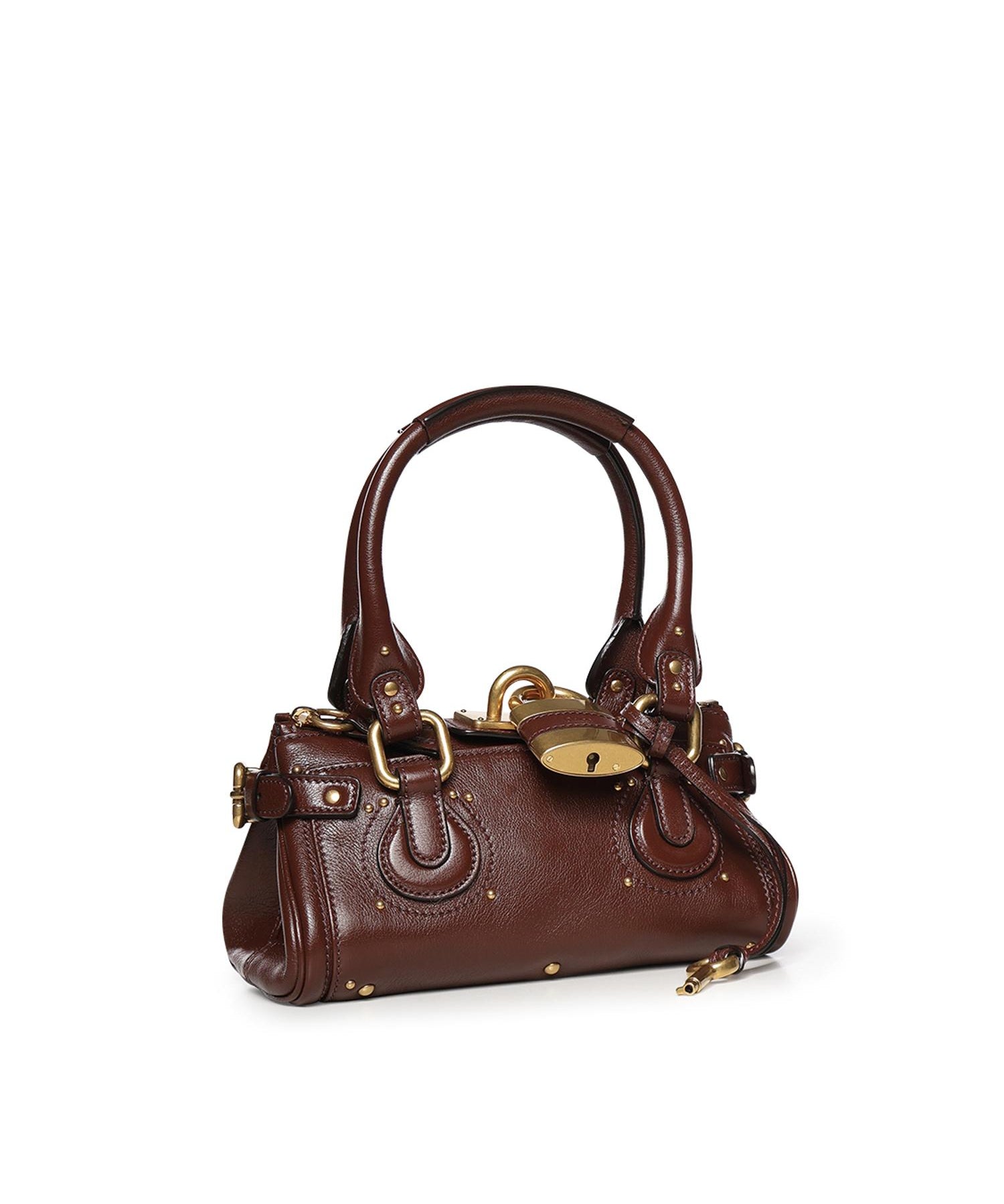 Borsa Paddington piccola in pelle granata CH26SS805P75 27M CHLOÉ 