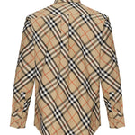 Camicia in cotone check 8106165 B9368 BURBERRY 