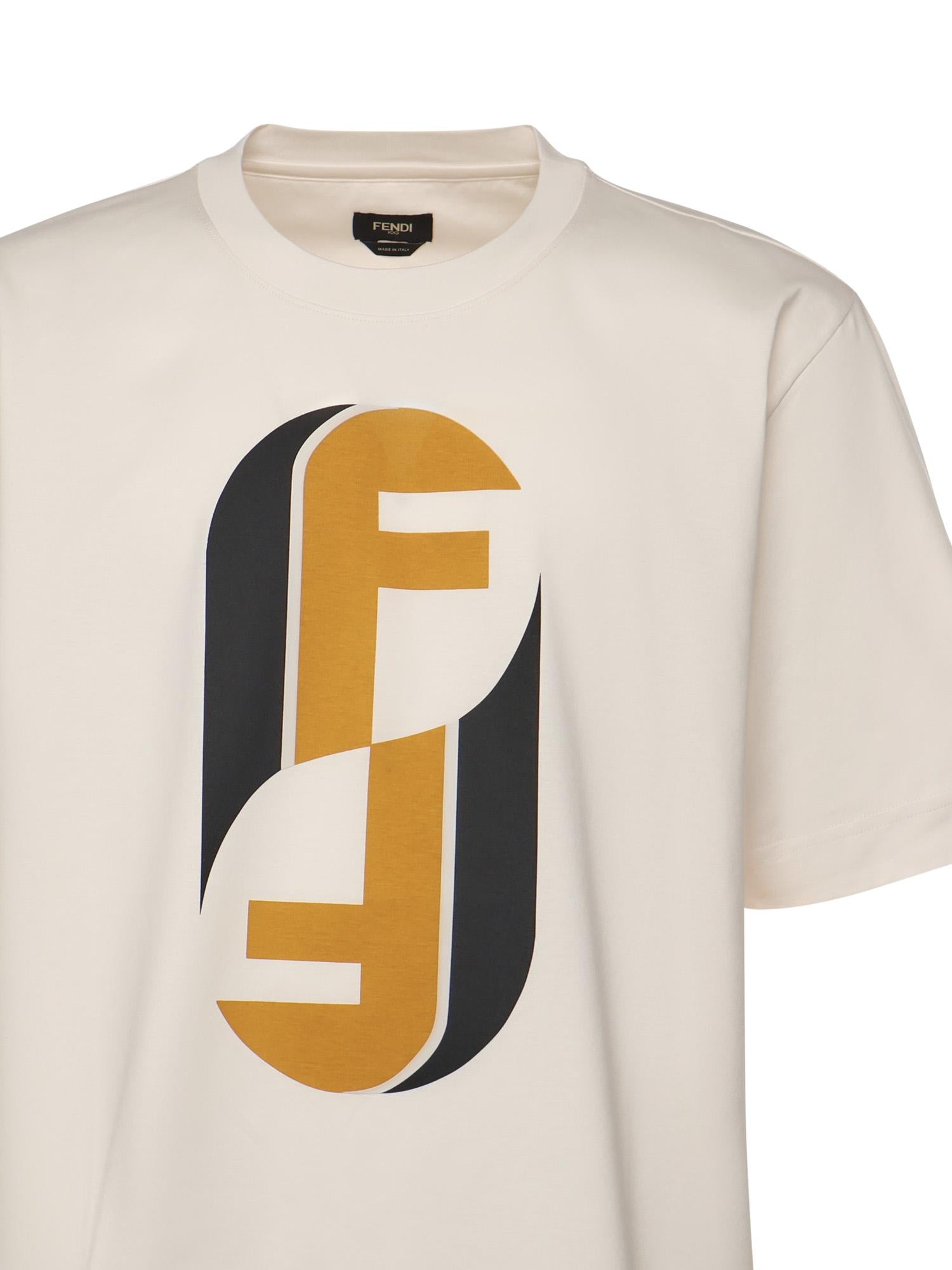 T-shirt in cotone FY0936 AOZ4F1J7C FENDI 