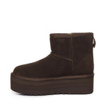 Stivali Classic Mini con plateau 1134991 W CLASSIC MINI PLATFORMBCDR UGG 