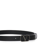 Cintura Vlogo Signature in vitello 8Y2T0SM3 BQT0NO VALENTINO GARAVANI 