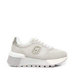Sneakers platform in suede e mesh BA5049PX027S1803  LIU JO 