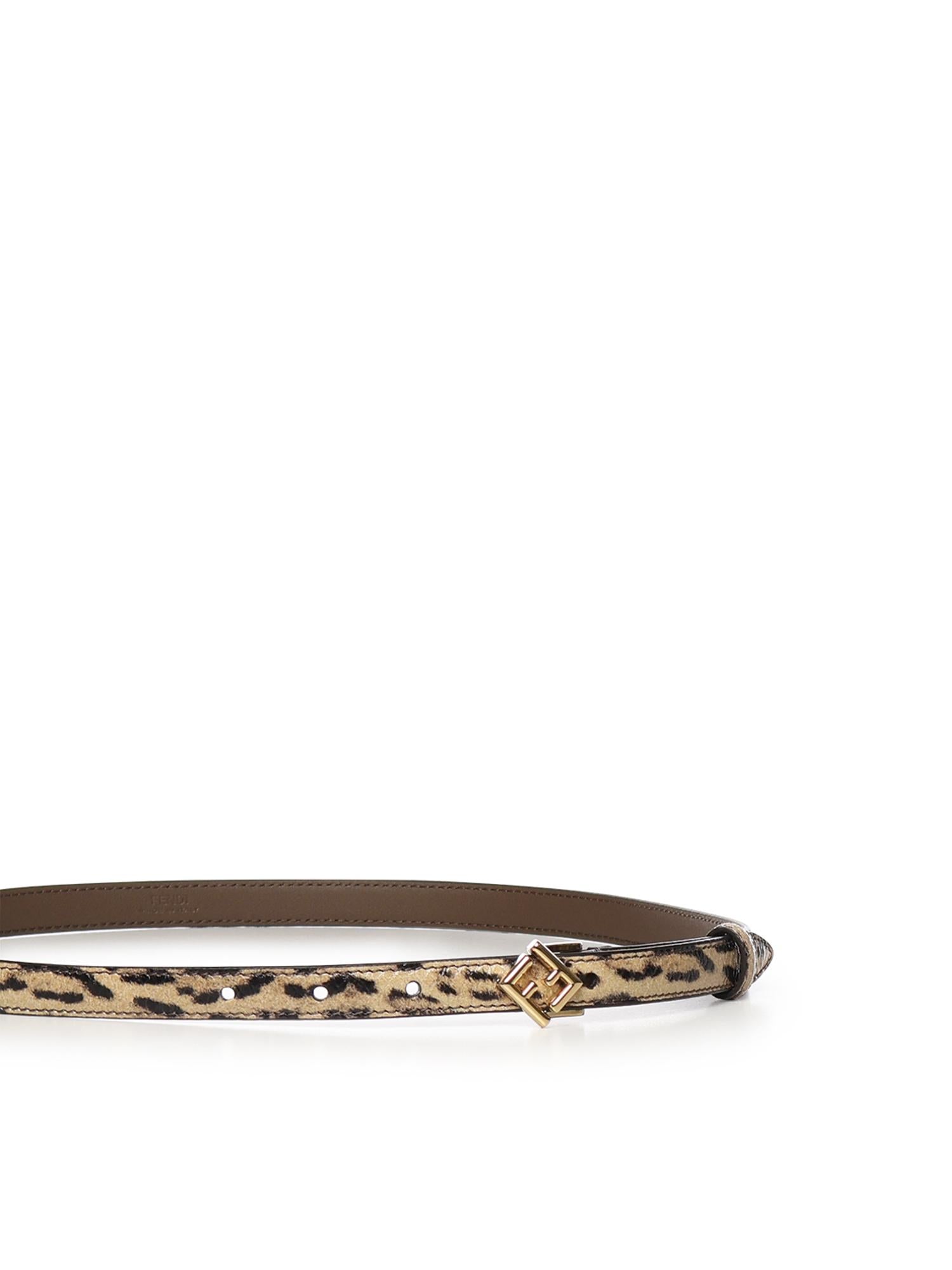 Cintura FF Diamonds in karung 8C0742 AV54F1N1S FENDI 