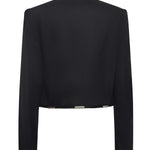 Giacca cropped con dettagli metallci 79AJQ554 N0278899 GENNY 