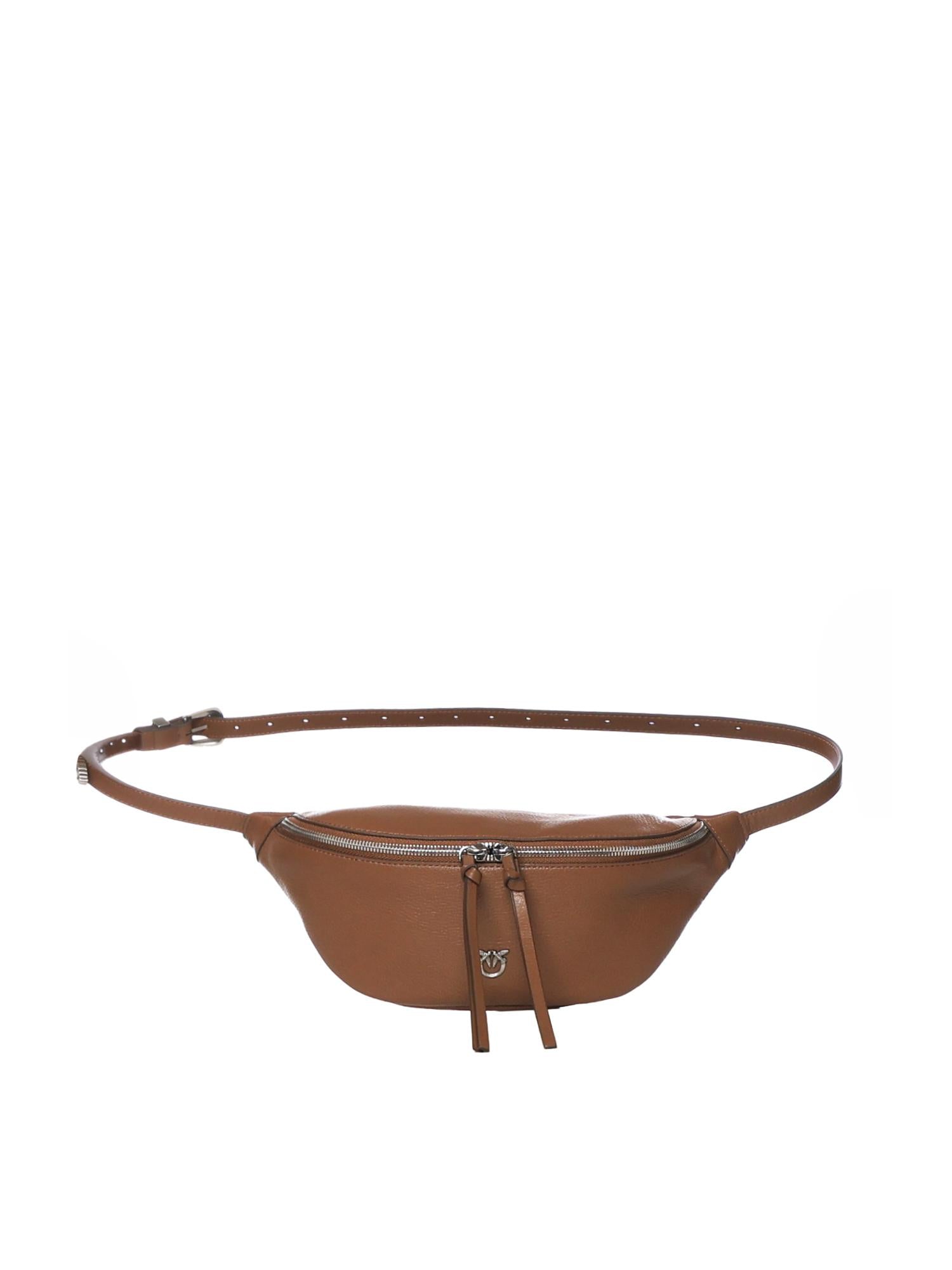 Marsupio in pelle new biker 106724 A2JGL17O PINKO 