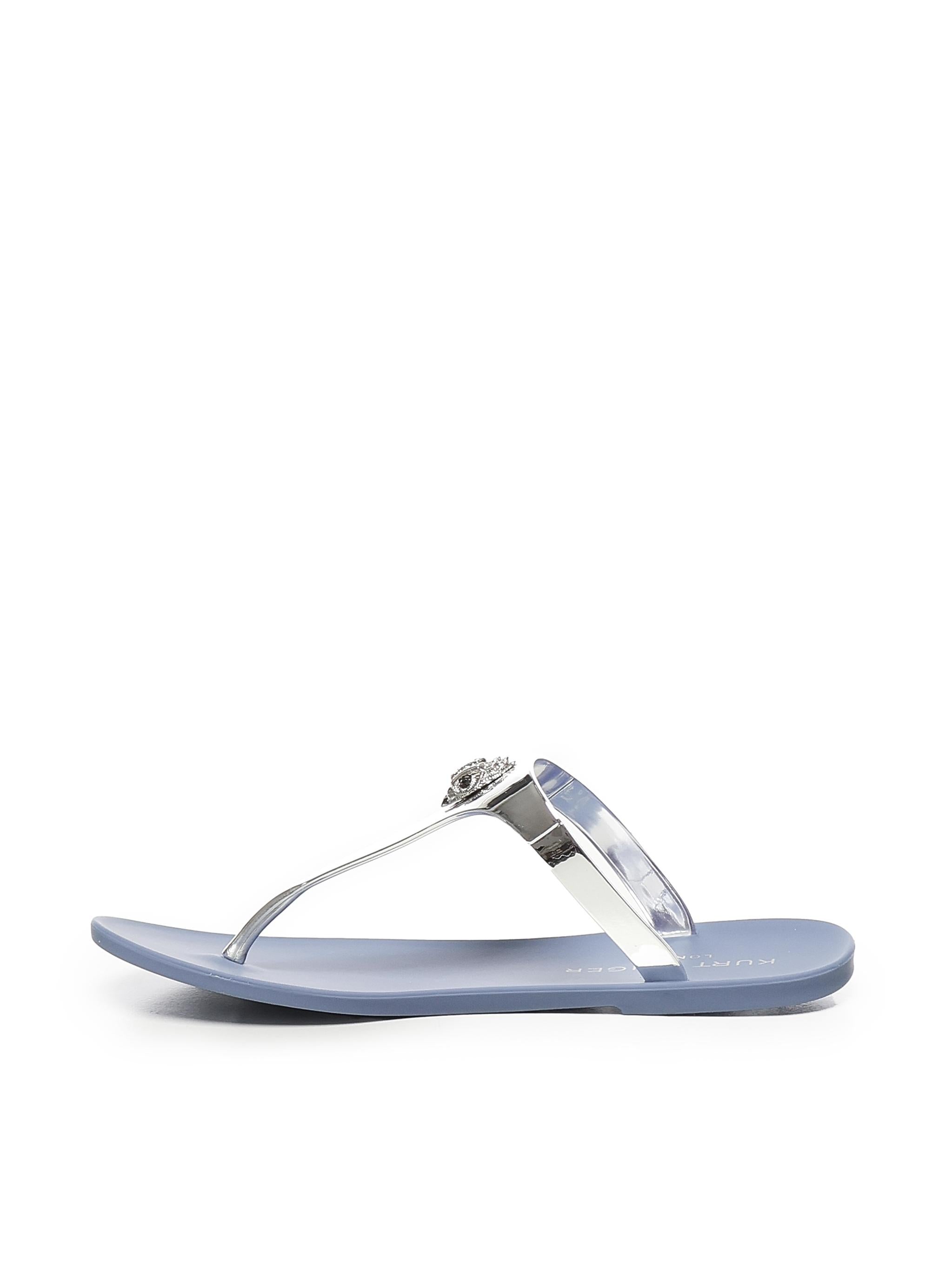 Sandali infradito Maddison t-bar 9796367979 SILVER KURT GEIGER 