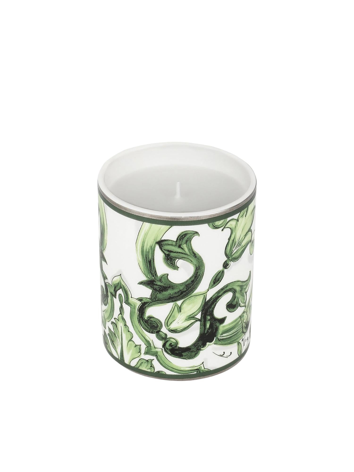 Candela Profumata in porcellana - Neroli di Sicilia e Limoni<BR/> TCC113 TCAHZUV006 DOLCE & GABBANA HOME 