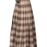 Gonna plissettata con Burberry Check 8099551 C1465 BURBERRY 