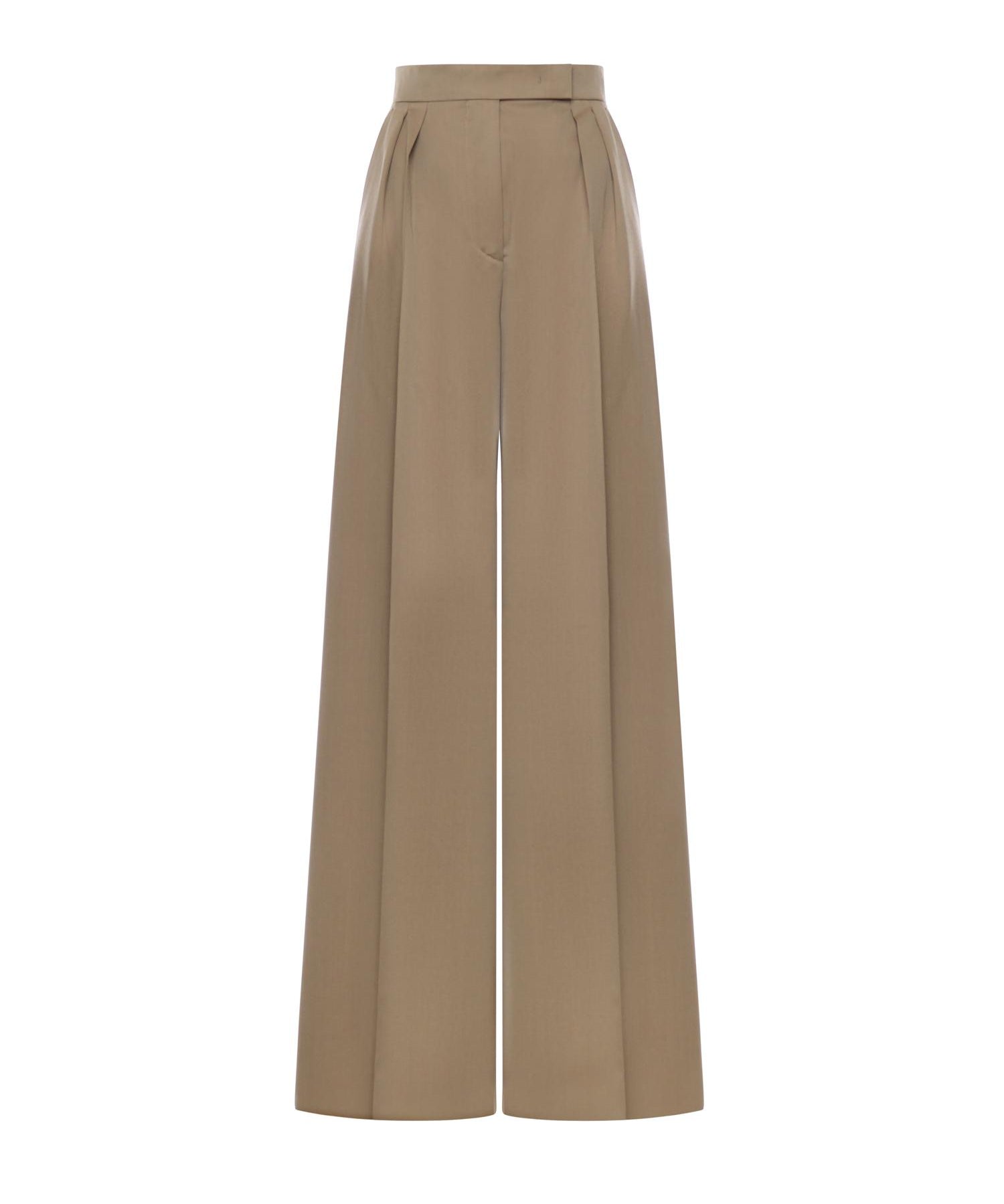 Pantaloni a gamba larga in lana 2611131161600 001 MAX MARA 
