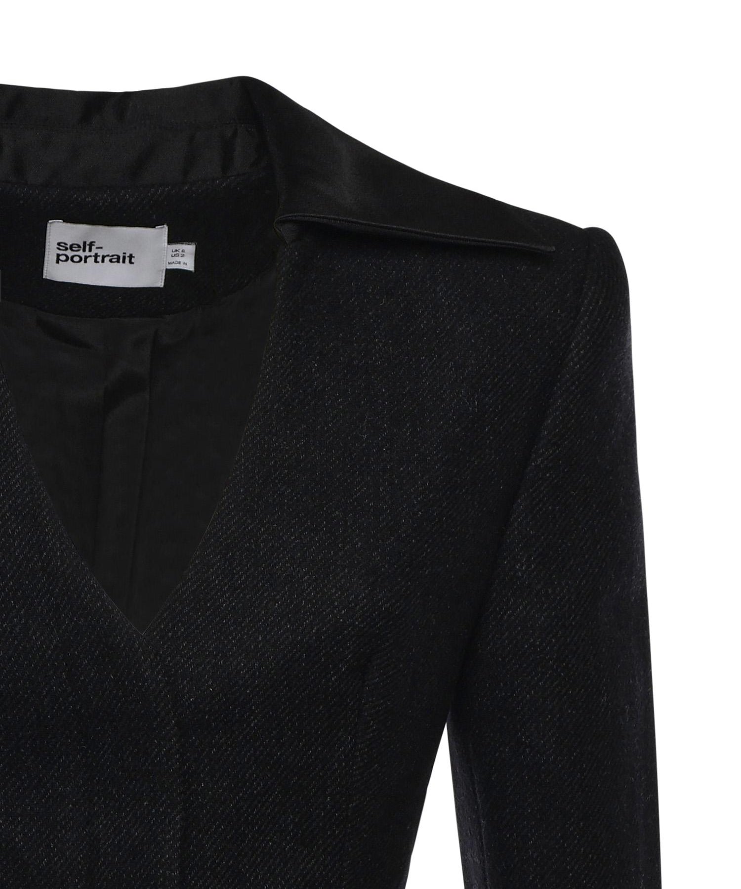 Mini abito blazer RS26041S B SELF-PORTRAIT 