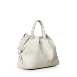 Borsa in pelle con logo BIBP9E701 AVORIO BIASIA 