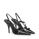 Slingback in vernice con fibbie 5I013E 069F0002 MIU MIU 