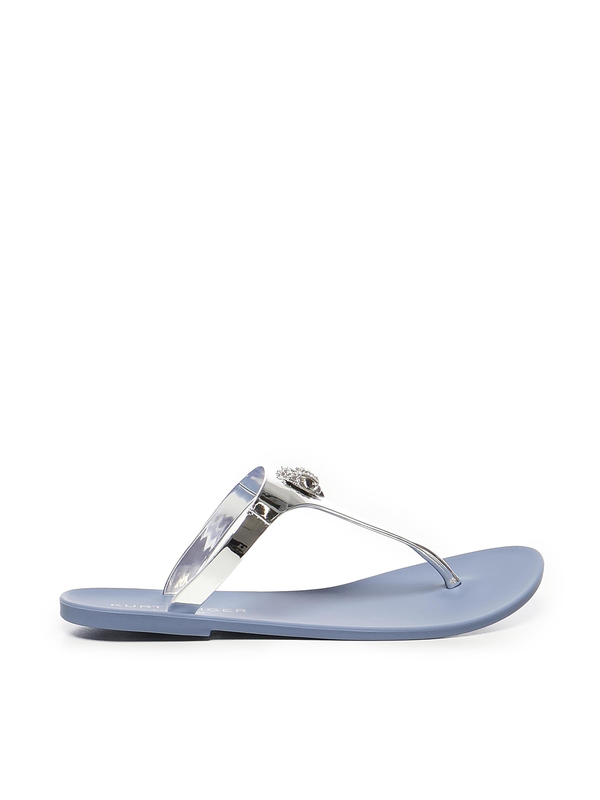 Sandali infradito Maddison t-bar 9796367979 SILVER KURT GEIGER 