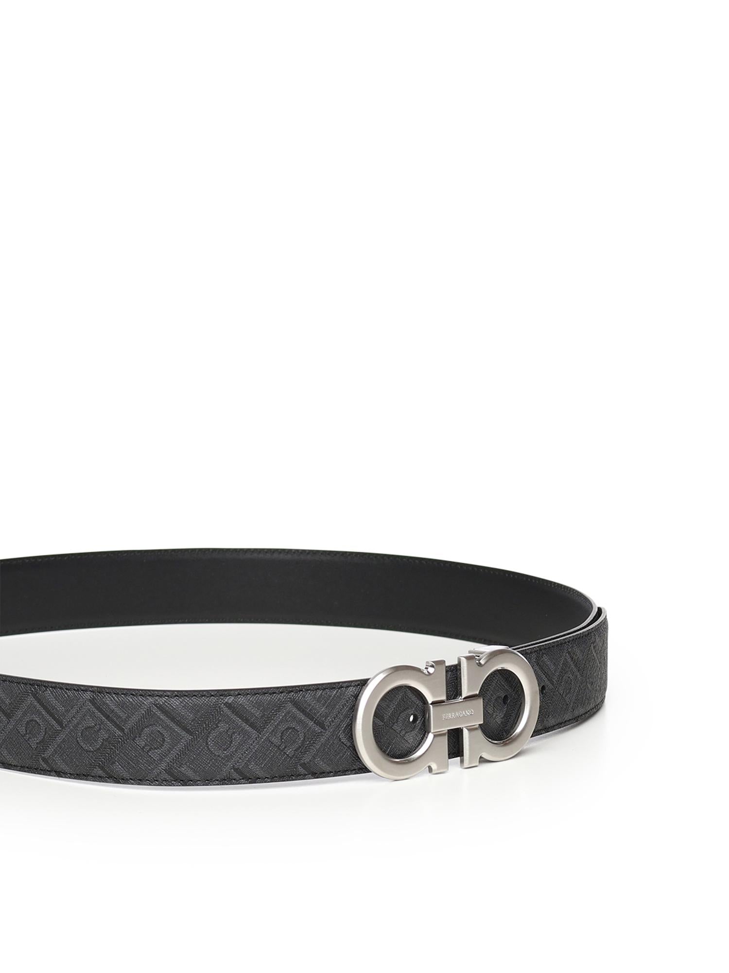 Cintura reversibile Gancini 679710 780171108 FERRAGAMO 