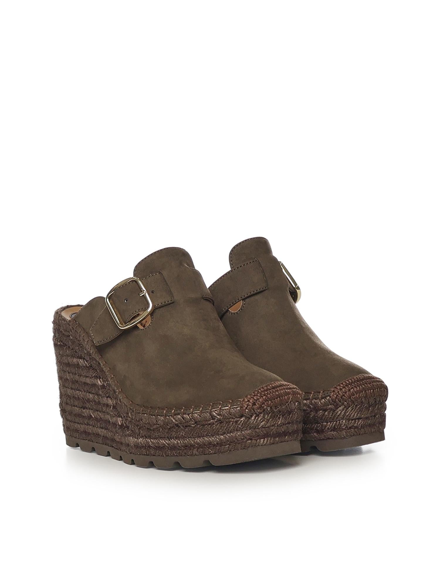 Sabot Gaia in suede 810618 W0IK02017 STELLA McCARTNEY 